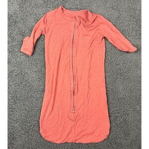 MK & Co.NB Newborn Brick Red Organics Baby Sleep Sack Bamboo Joey Gown Unisex